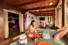 Bhimtal Colonial Villa dinning facility- Emerald Trail